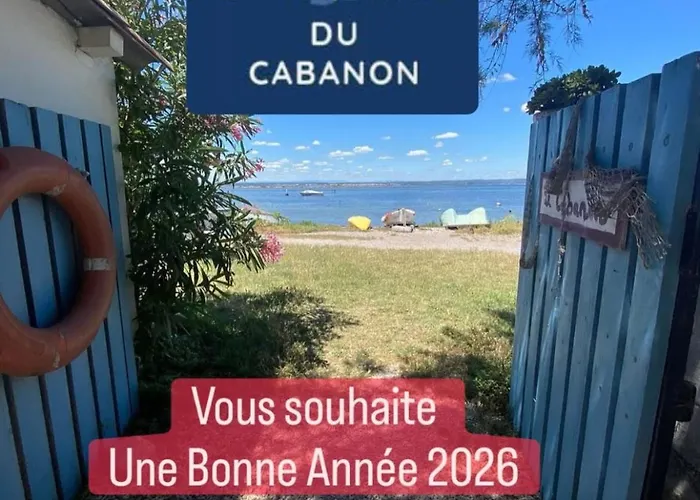 Cabanon de pêcheur en bord de lagune